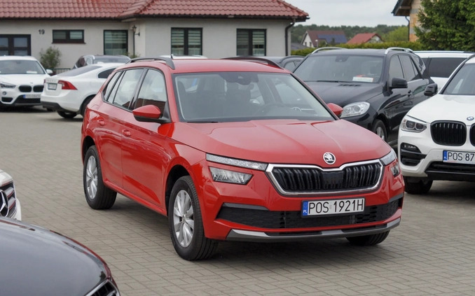 Skoda Kamiq cena 78900 przebieg: 9623, rok produkcji 2020 z Zator małe 529